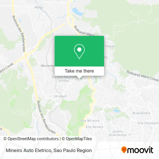 Mineiro Auto Eletrico map