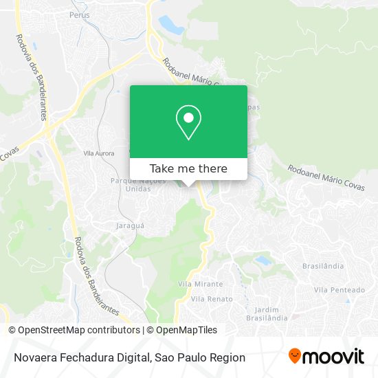 Novaera Fechadura Digital map