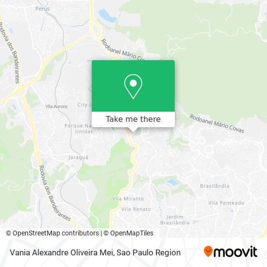 Vania Alexandre Oliveira Mei map