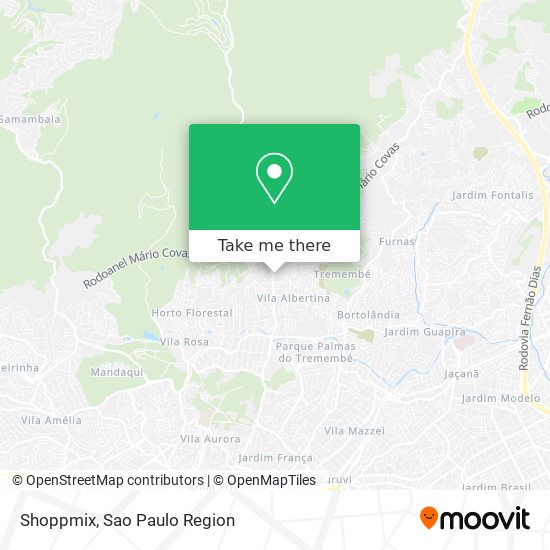 Mapa Shoppmix