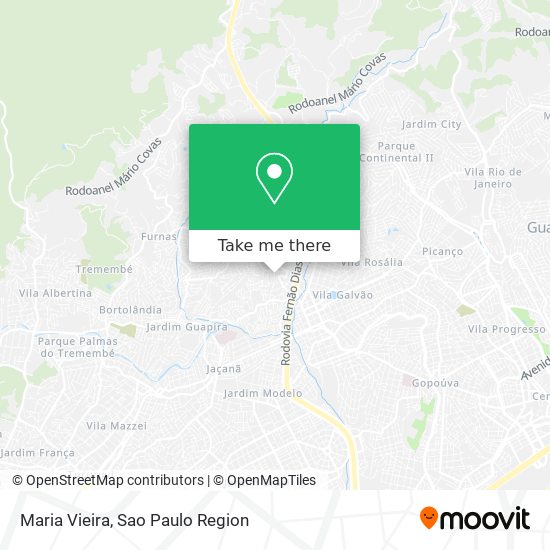 Maria Vieira map