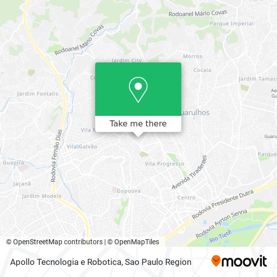 Apollo Tecnologia e Robotica map