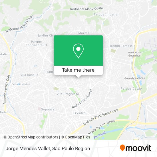 Jorge Mendes Vallet map