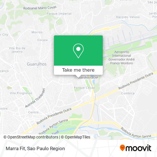 Marra Fit map