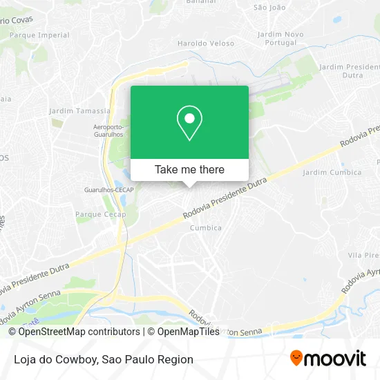 Loja do Cowboy map