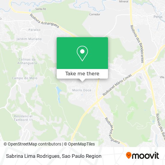 Sabrina Lima Rodrigues map