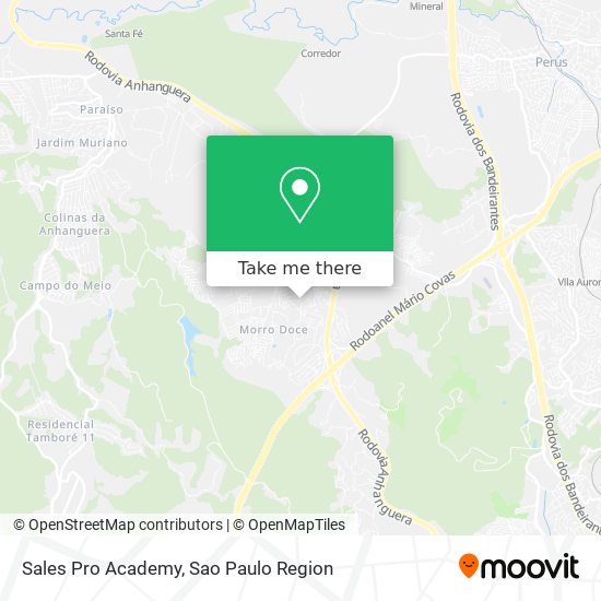 Sales Pro Academy map
