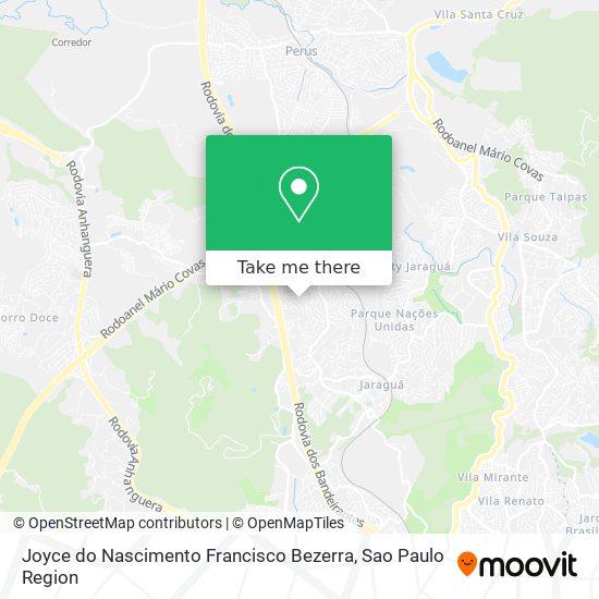 Joyce do Nascimento Francisco Bezerra map