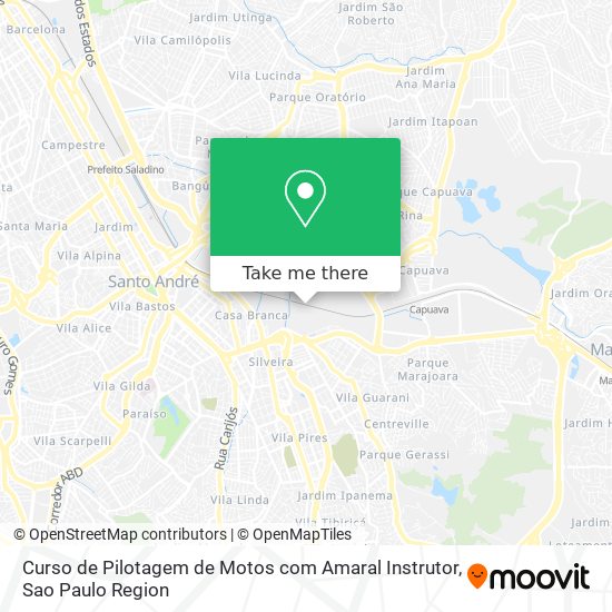 Curso de Pilotagem de Motos com Amaral Instrutor map