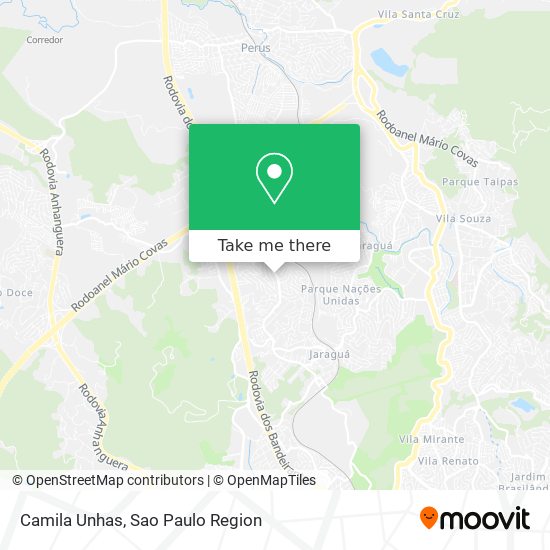 Camila Unhas map