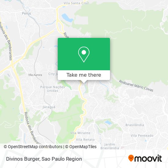 Divinos Burger map