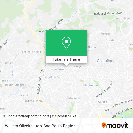 Mapa William Oliveira Ltda