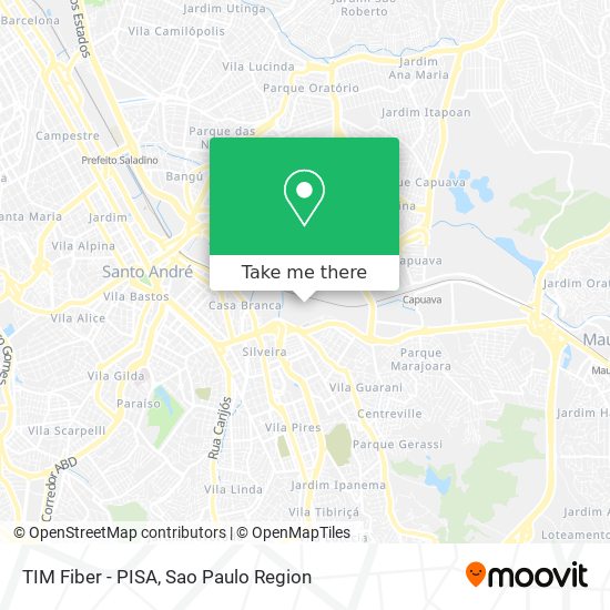 TIM Fiber - PISA map