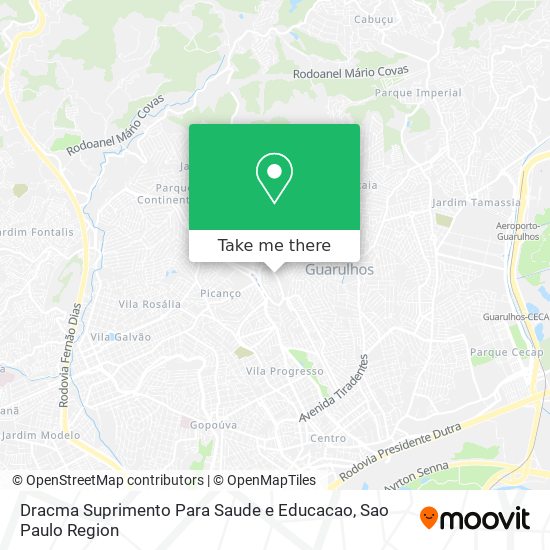 Mapa Dracma Suprimento Para Saude e Educacao