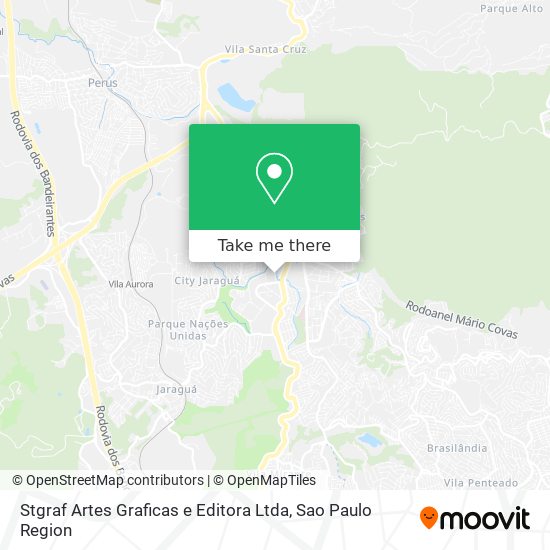 Stgraf Artes Graficas e Editora Ltda map