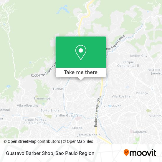 Gustavo Barber Shop map