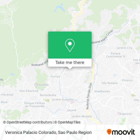 Veronica Palacio Colorado map