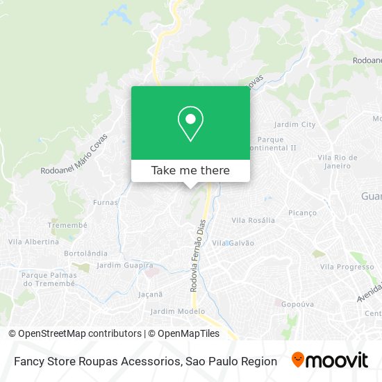 Fancy Store Roupas Acessorios map