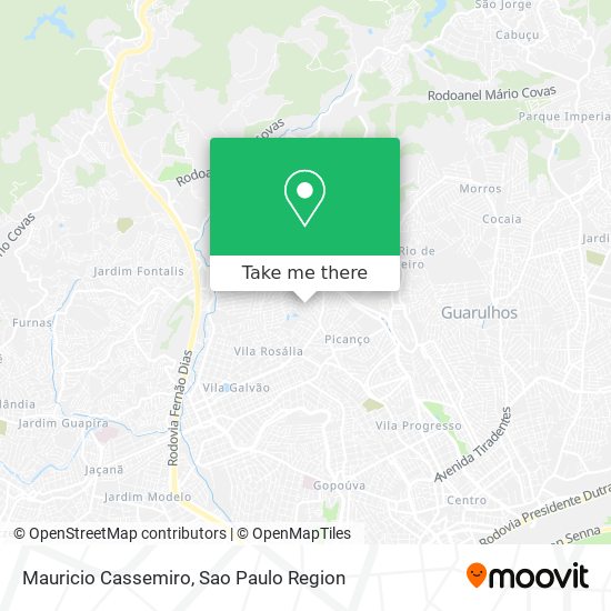 Mauricio Cassemiro map