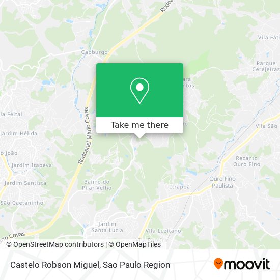 Mapa Castelo Robson Miguel