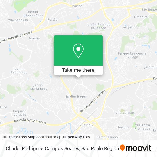 Charlei Rodrigues Campos Soares map