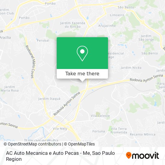 AC Auto Mecanica e Auto Pecas - Me map