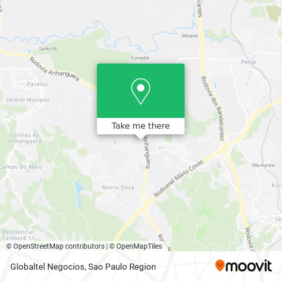 Globaltel Negocios map