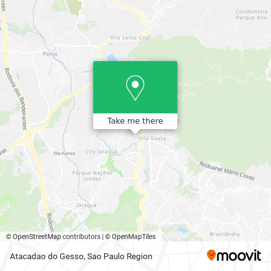 Atacadao do Gesso map