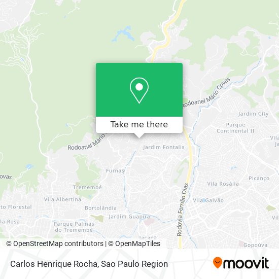 Carlos Henrique Rocha map