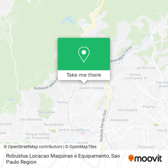 Robustus Locacao Maquinas e Equipamento map