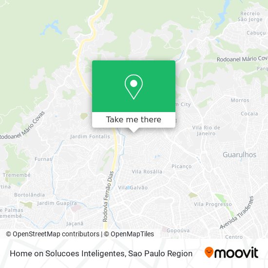 Home on Solucoes Inteligentes map