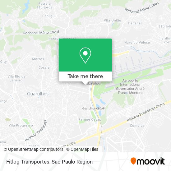 Fitlog Transportes map