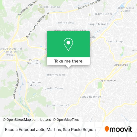 Escola Estadual João Martins map