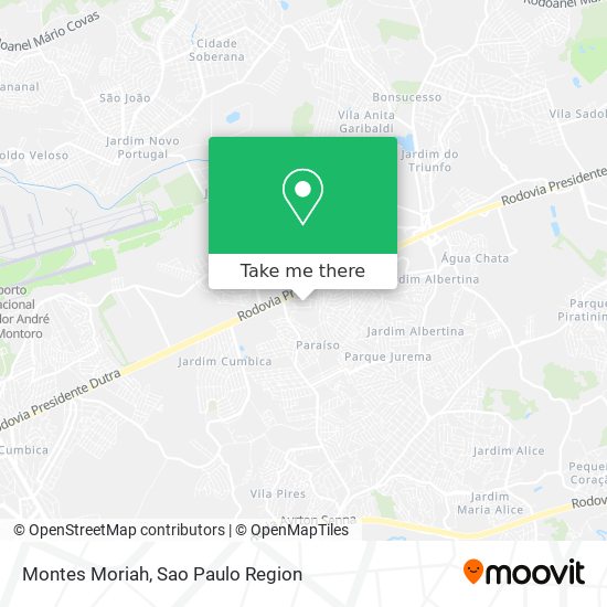 Montes Moriah map