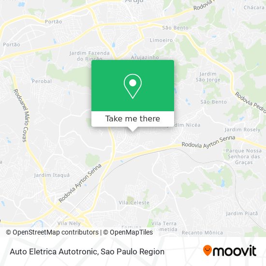 Auto Eletrica Autotronic map