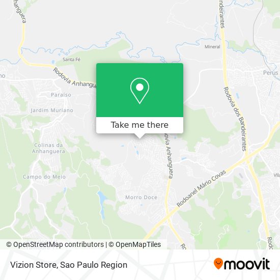 Vizion Store map