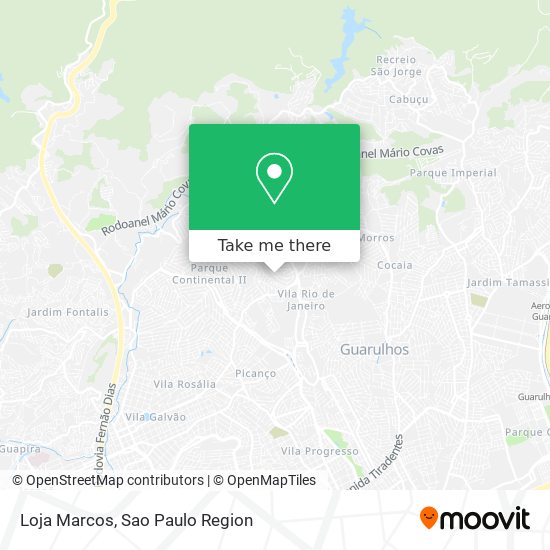 Loja Marcos map