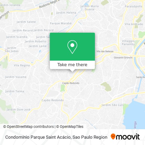 Condomínio Parque Saint Acácio map