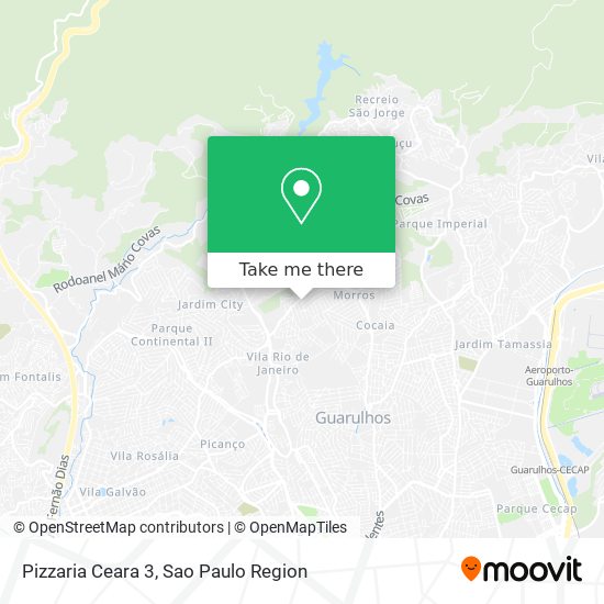 Mapa Pizzaria Ceara 3