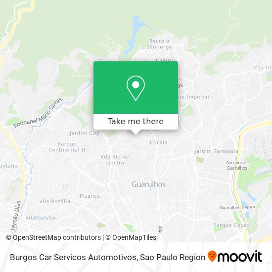 Burgos Car Servicos Automotivos map