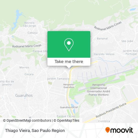 Thiago Vieira map