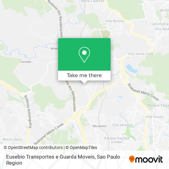 Eusebio Transportes e Guarda Moveis map