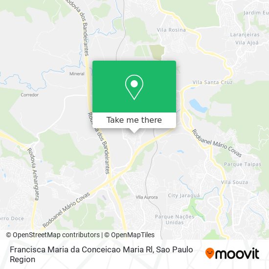 Francisca Maria da Conceicao Maria Rl map