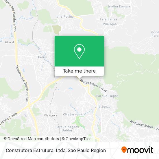 Construtora Estrutural Ltda map