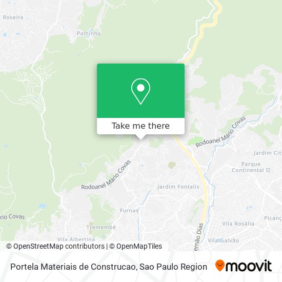 Portela Materiais de Construcao map