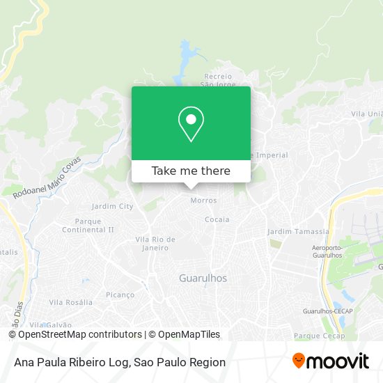 Ana Paula Ribeiro Log map