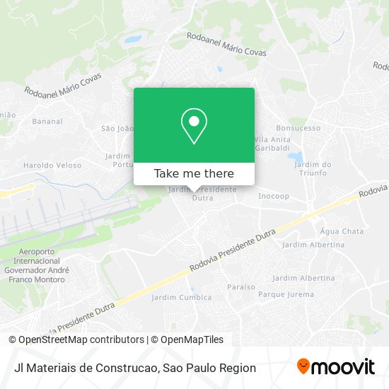 Jl Materiais de Construcao map
