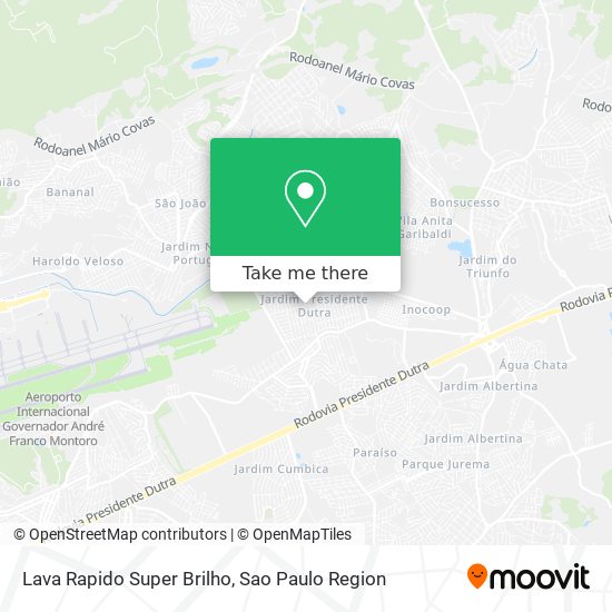 Lava Rapido Super Brilho map