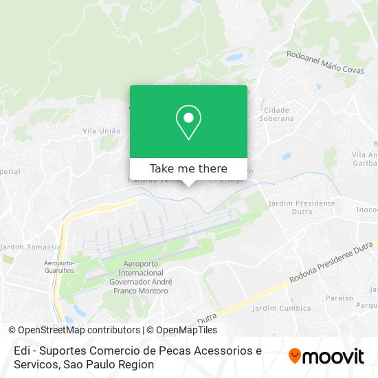 Mapa Edi - Suportes Comercio de Pecas Acessorios e Servicos