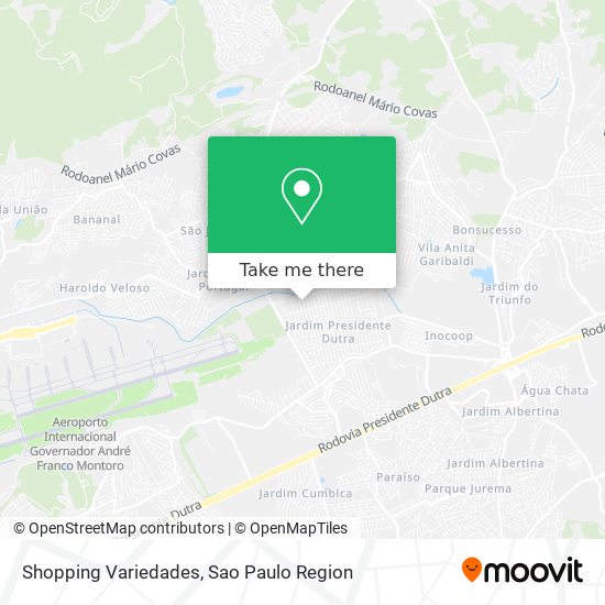 Mapa Shopping Variedades